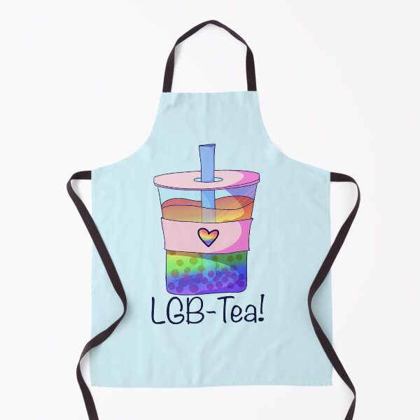 Item preview, "LGB-Tea!" Lgbt bubble tea pun designed and sold by ForTheFrogWar.