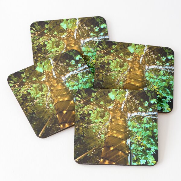 Item preview, CHRISTMAS LIGHTS IN A BAR TERRACE designed and sold by MerryBart.