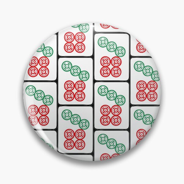 Item preview, Pattern Mahjong Tile 7 Seven Vocan designed and sold by Vocan.