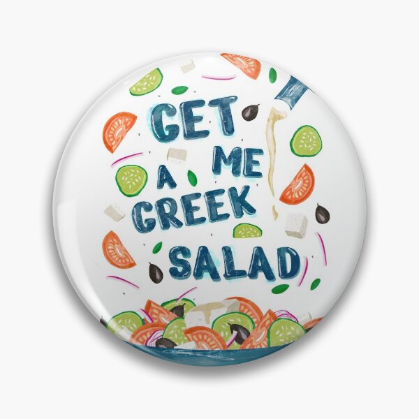 Item preview, Get me a Greek salad. designed and sold by Amilia Korre.