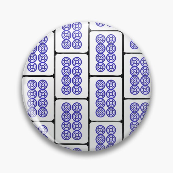 Item preview, Pattern Mahjong Tile 8 Eight Vocan designed and sold by Vocan.