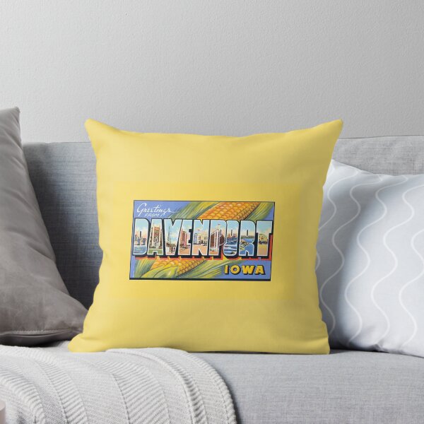 Item preview, Vintage Greetings from Davenport Iowa designed and sold by aapshop.