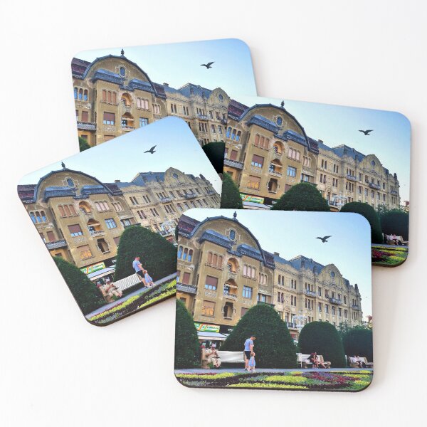 Item preview, Timișoara in summer big city life designed and sold by MerryBart.
