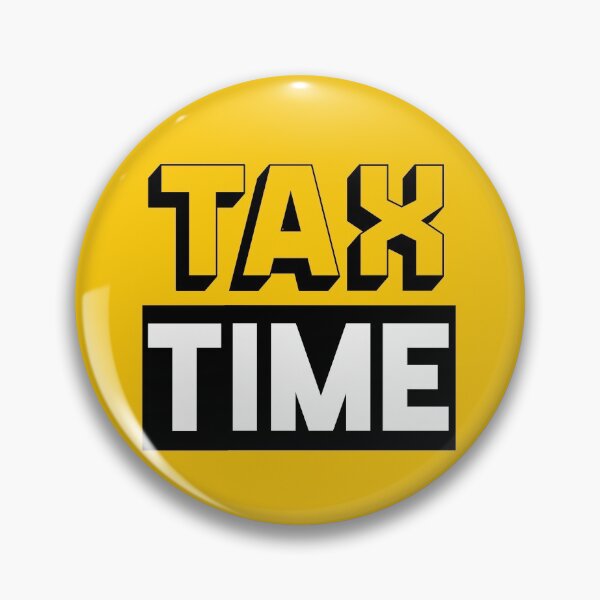 Item preview, Tax Time designed and sold by Jokertags.