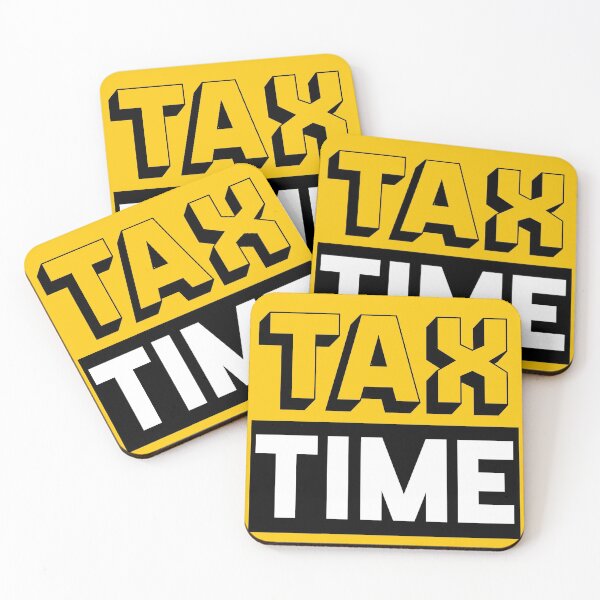 Item preview, Tax Time designed and sold by Jokertags.