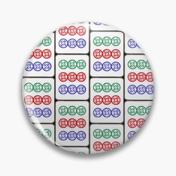 Item preview, Pattern Mahjong Tile 9 Nine Vocan designed and sold by Vocan.