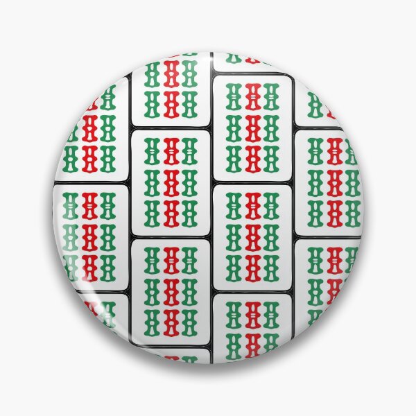 Item preview, Pattern Mahjong Tile 9 Nine Vocan designed and sold by Vocan.
