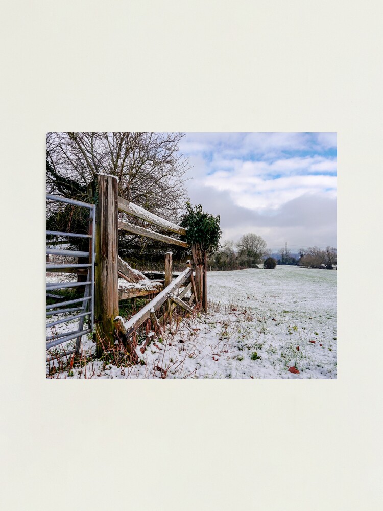 Alternate view of Winter Landscape Photographic Print