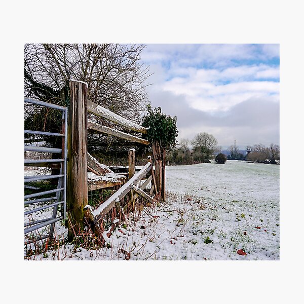 Winter Landscape Photographic Print