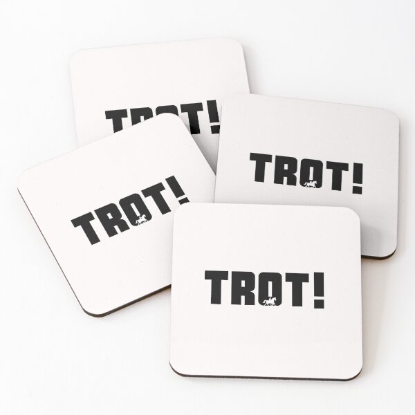 Item preview, Horse Trot (Black Lettering) designed and sold by LifeOutside.