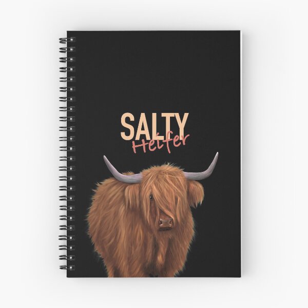 Item preview, Salty Heifer - Highland Cow designed and sold by Kittys-Art.