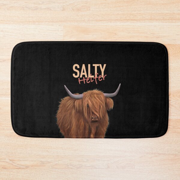 Item preview, Salty Heifer - Highland Cow designed and sold by Kittys-Art.