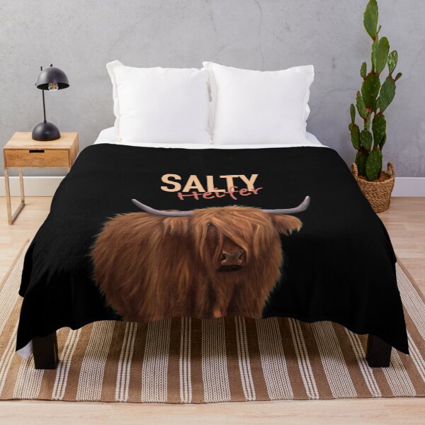 Item preview, Salty Heifer - Highland Cow designed and sold by Kittys-Art.