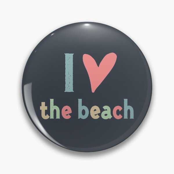 Item preview, I Heart the Beach designed and sold by SharksOnShore.