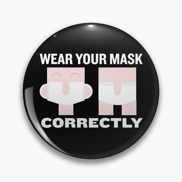 Item preview, Wear Your Mask Correctly designed and sold by ijoshtherefore.