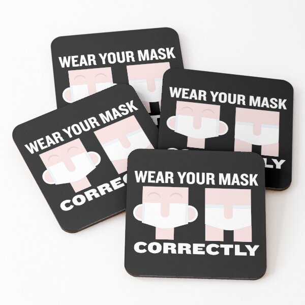 Item preview, Wear Your Mask Correctly designed and sold by ijoshtherefore.