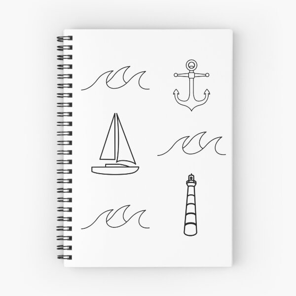Item preview, Sea themed pattern designed and sold by ACoolDuck.