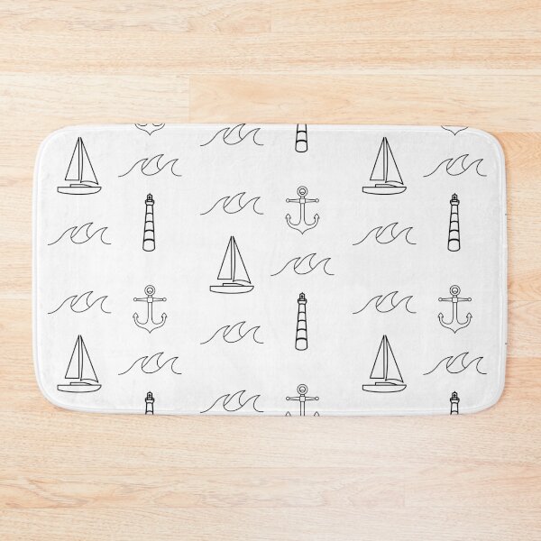 Item preview, Sea themed pattern designed and sold by ACoolDuck.