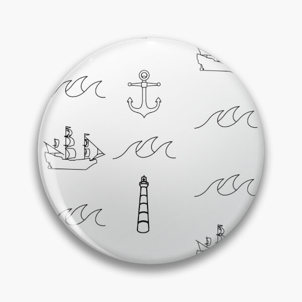 Item preview, Sea themed pattern #2 designed and sold by ACoolDuck.
