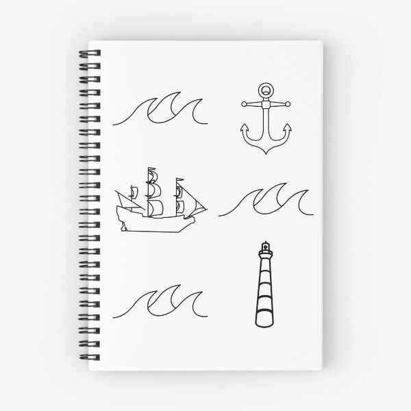 Item preview, Sea themed pattern #2 designed and sold by ACoolDuck.