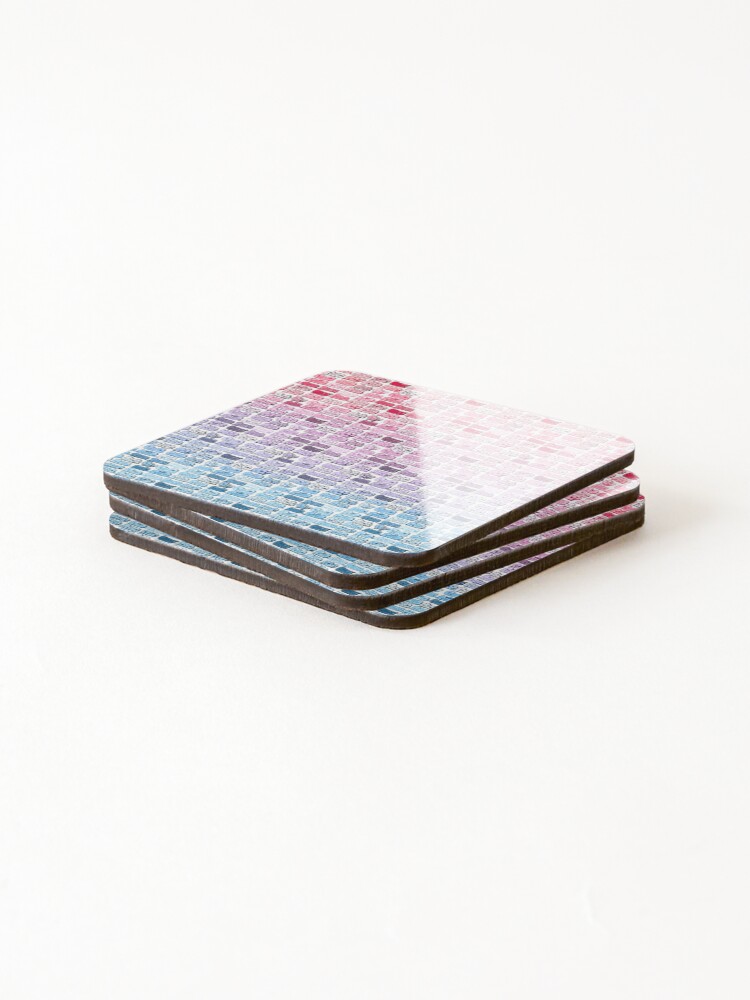 Thumbnail 4 of 5, Coasters (Set of 4), Pattern designed and sold by MISTERPOLLO.