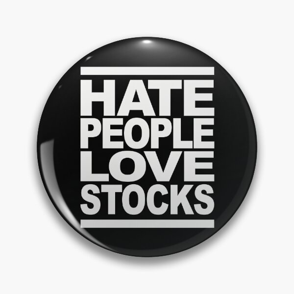 Item preview, Hate People Love Stocks  designed and sold by getgr4phicz.