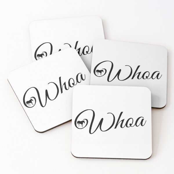 Item preview, Horse Whoa (Black Lettering) designed and sold by LifeOutside.
