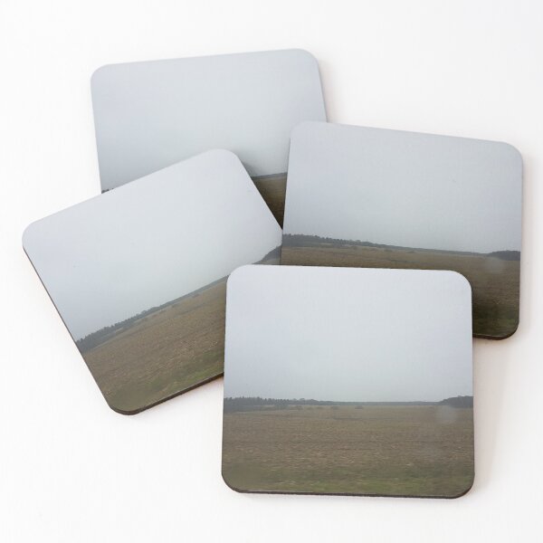 Item preview, Escena de campo de tarde de invierno nublado. designed and sold by Andrew Hopgood.
