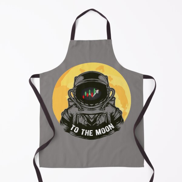 Item preview, To The Moon | Stock Market Chart Astronaut designed and sold by Rabbitti.