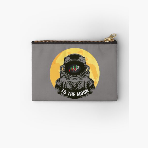 Item preview, To The Moon | Stock Market Chart Astronaut designed and sold by Rabbitti.