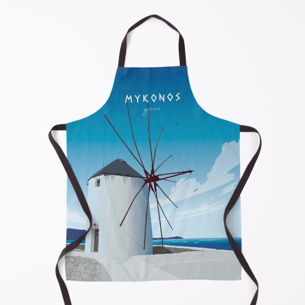 Item preview, Mykonos Windmills designed and sold by SurfolioPrints.