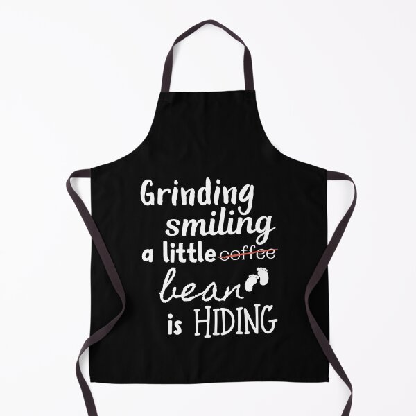 Item preview, Grinding a little bean | Pregnant coffee lover designed and sold by KohMooy.