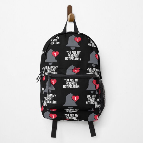 Item preview, You Are My Favorite Notification Black designed and sold by Andantino.
