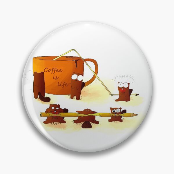 Item preview, Beaver running wild designed and sold by MarvelousPSart.