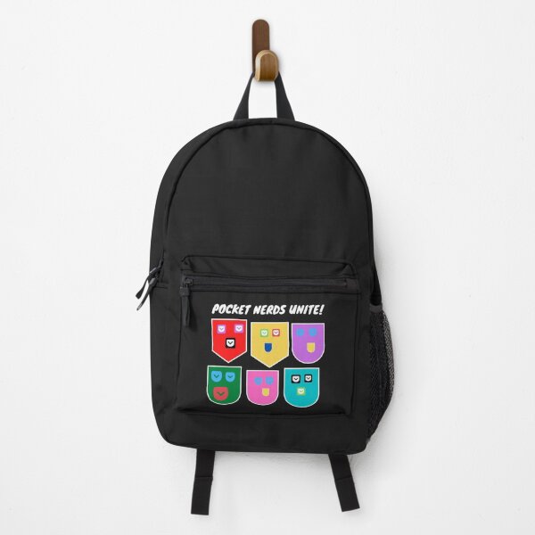 Item preview, Cool Funny Nerdy Pockets - Quirky Asymmetrical Pocket Faces designed and sold by The Red Nox.