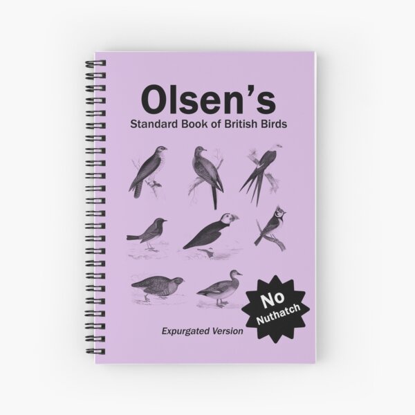 Item preview, Olsen's Standard Book of British Birds (expurgated version) designed and sold by bard9.