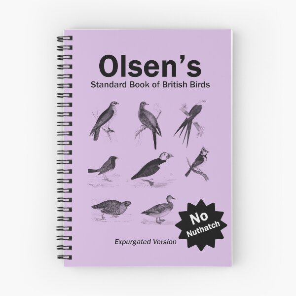 Item preview, Olsen's Standard Book of British Birds (expurgated version) designed and sold by bard9.