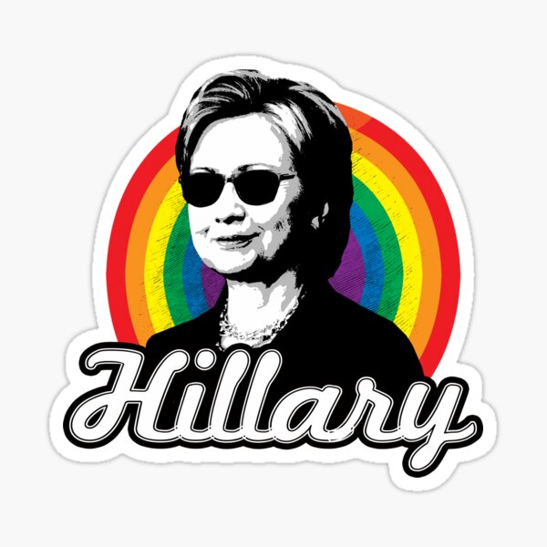Hillary Clinton Stickers Redbubble