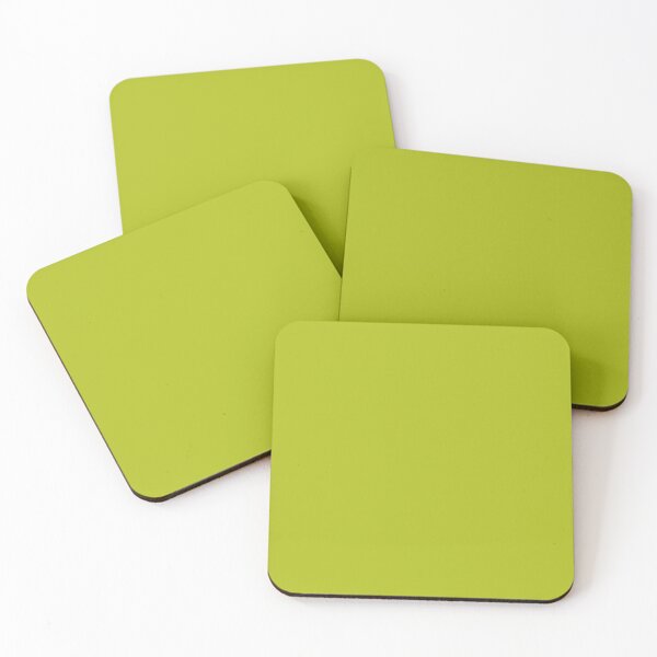 Item preview, military acid (Acid Olive) - Solid color designed and sold by BetterDreams.