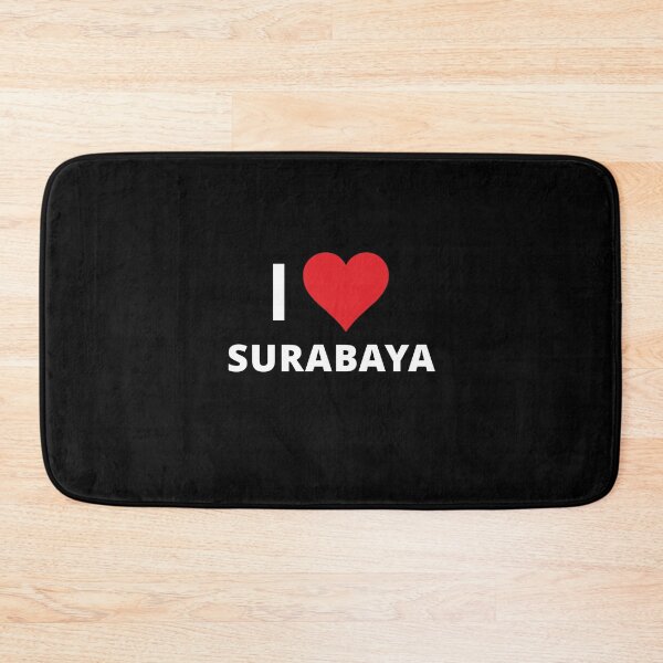 Item preview, I Love Surabaya (dark) designed and sold by mugify.