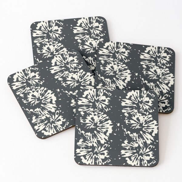 Item preview, Elegant Black & White Shibori Print designed and sold by RSDigitalPrintDesign.