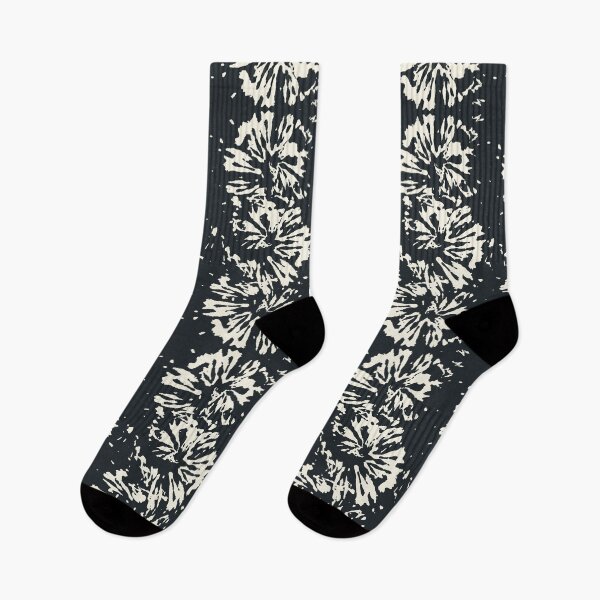 Item preview, Elegant Black & White Shibori Print designed and sold by RSDigitalPrintDesign.