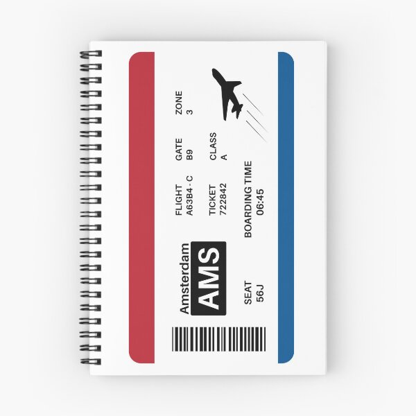 Item preview, Boarding pass Amsterdam designed and sold by anastasi A.