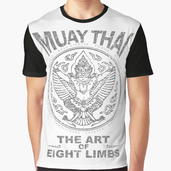 Item preview, muay thai garuda sacred spirit of thailand the art of eight limbs designed and sold by lu2k.