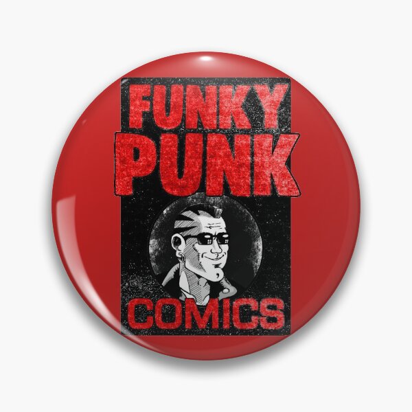 Artikelvorschau, Funky Punk Comics Logo entworfen und verkauft von Jonathan Odds.