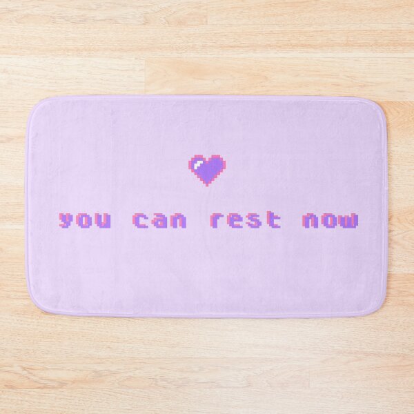 Item preview, You can rest now - pixel art quotes  designed and sold by Tergels.