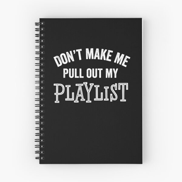 Aperçu de l'œuvre Playlist drôle Amant de musique Streaming App Computer News Podcast Sarcastic Gift créée et vendue par carlhunt99.