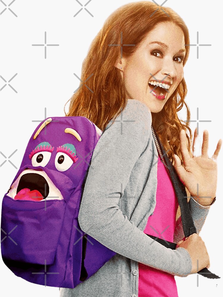 "Kimmy with backpack Unbreakable Kimmy Schmidt" Sticker by TVserious