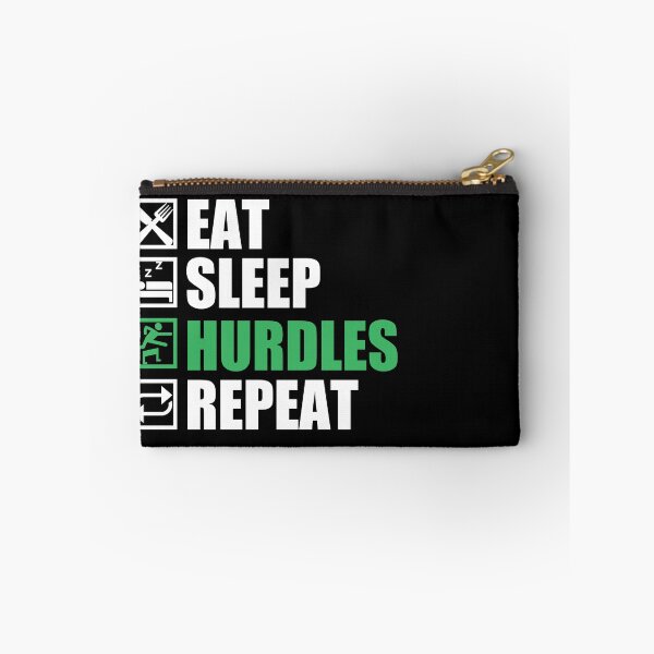 Item preview, Eat Sleep Hurdles Repeat designed and sold by stuff-n-stuff.