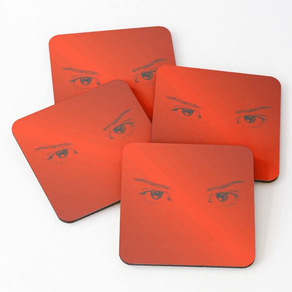 Item preview, eyes on red background designed and sold by jsebouvi.